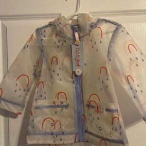 Cat & Jack Kids' Rainbow Raincoat